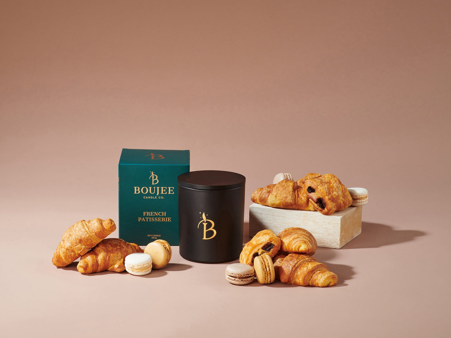 Boujee 100% Soy Wax Candle French Patisserie 380g