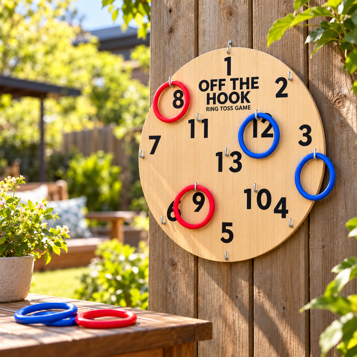 Ring Toss Garden Game 30cm – Indoor & Outdoor Game