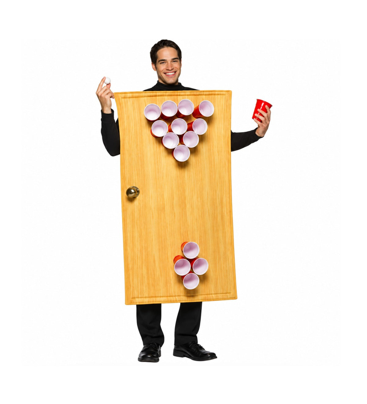 Adult Beer Pong Table Costume – Funny Party & Halloween Fancy Dress