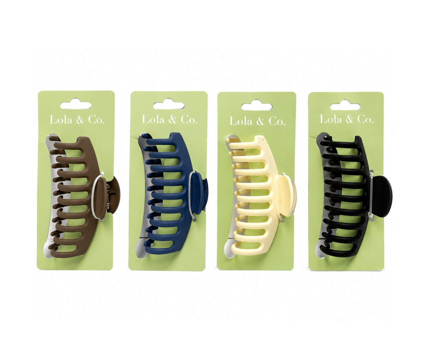 4 Pack Claw Hair Clip