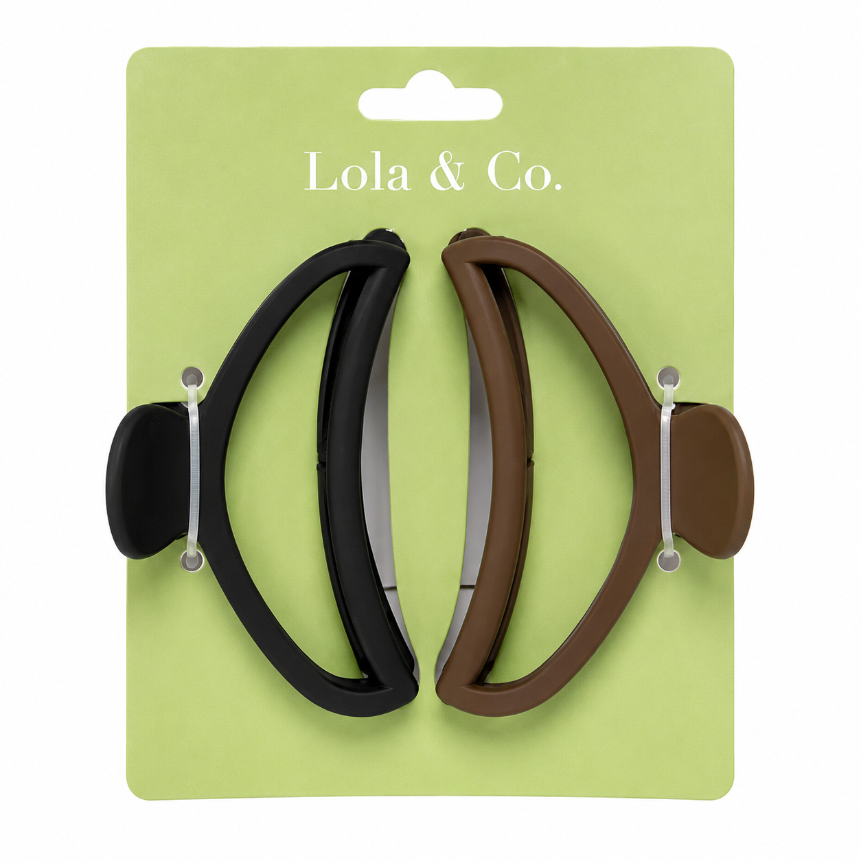 Hair Claw Clip Simple 2 Pack