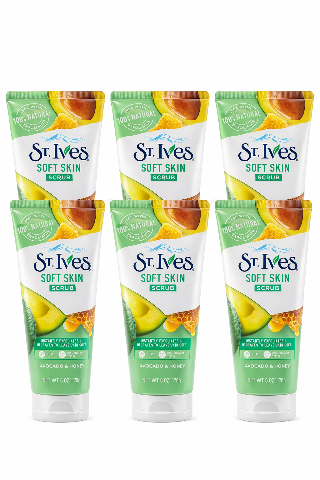 St Ives Soft Skin Avocado And Honey Scrub 170g