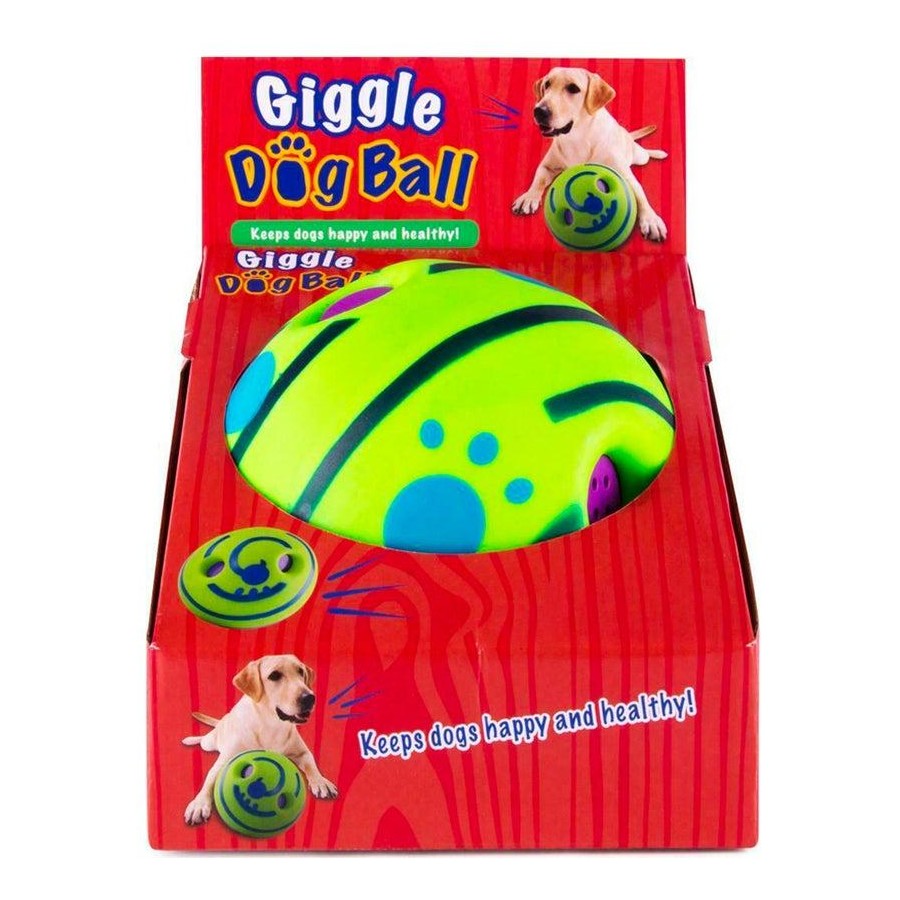 Giggle Ball Dog Play Squeaky Ball Pet Grinding Training Ball