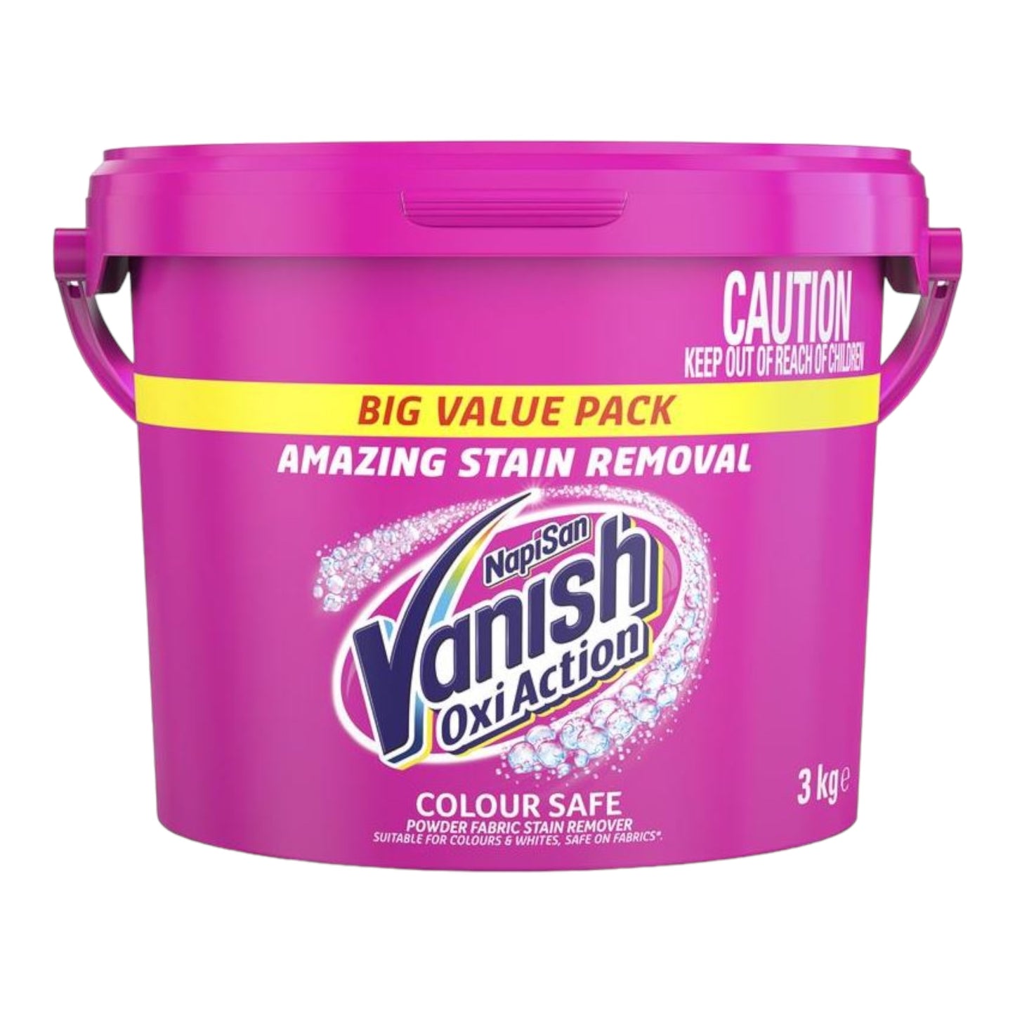 Vanish Napisan Oxi Action Fabric Stain Remover Powder 3kg
