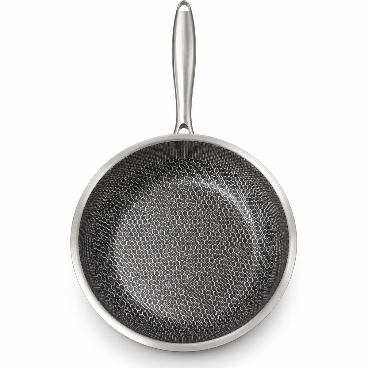 26cm Non-Stick Frying Pan Stainless Steel Handle – Induction Compatible