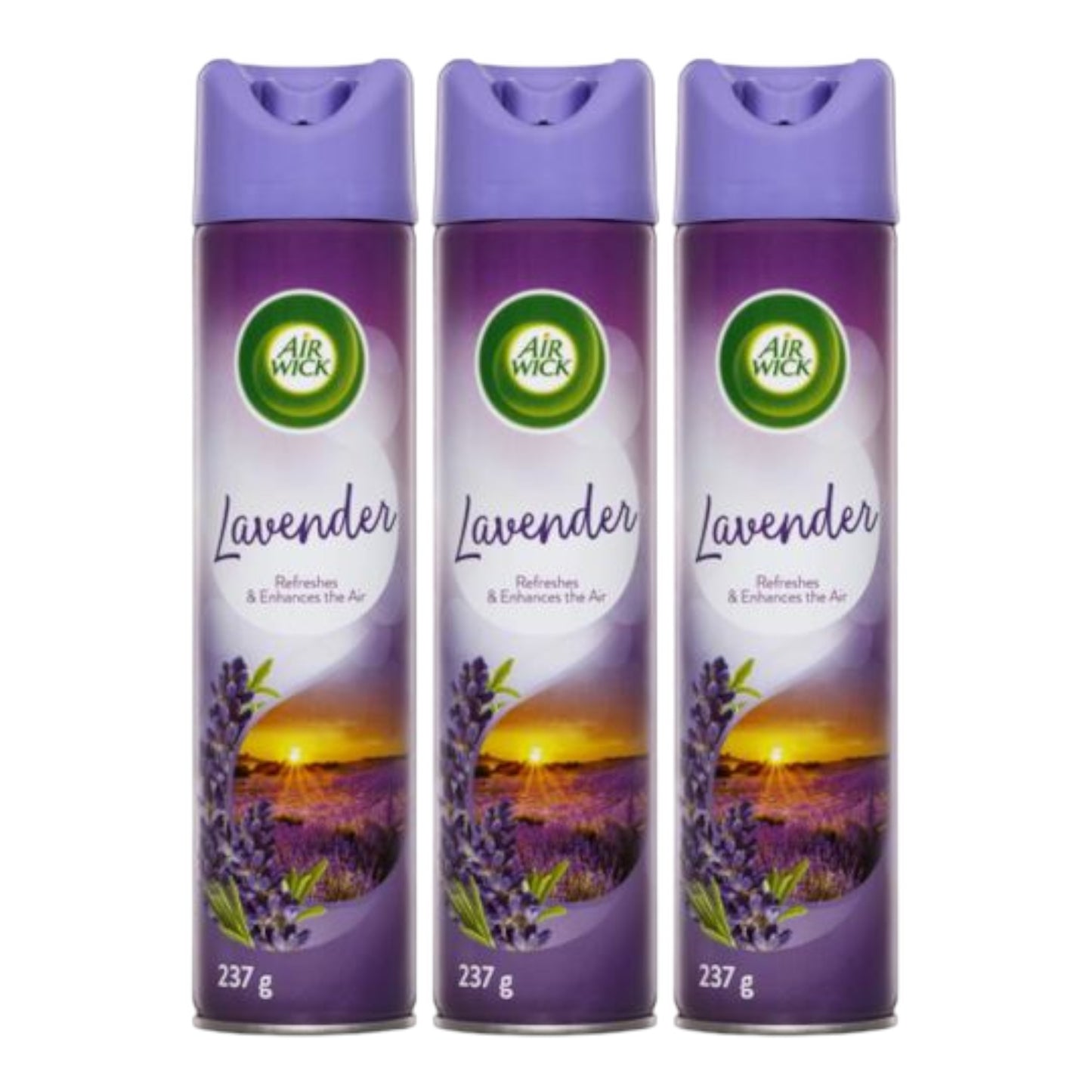3 Pack Air Wick Lavender spray 237g