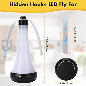 Light Up Repelling Fan