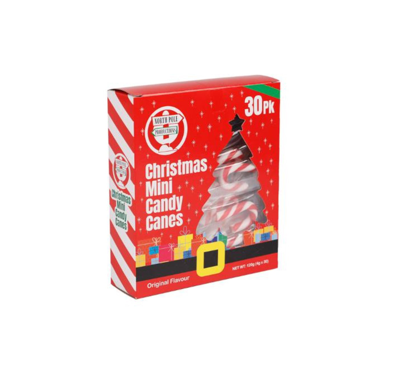 30 Pack Mini Original Candy Canes 5cm