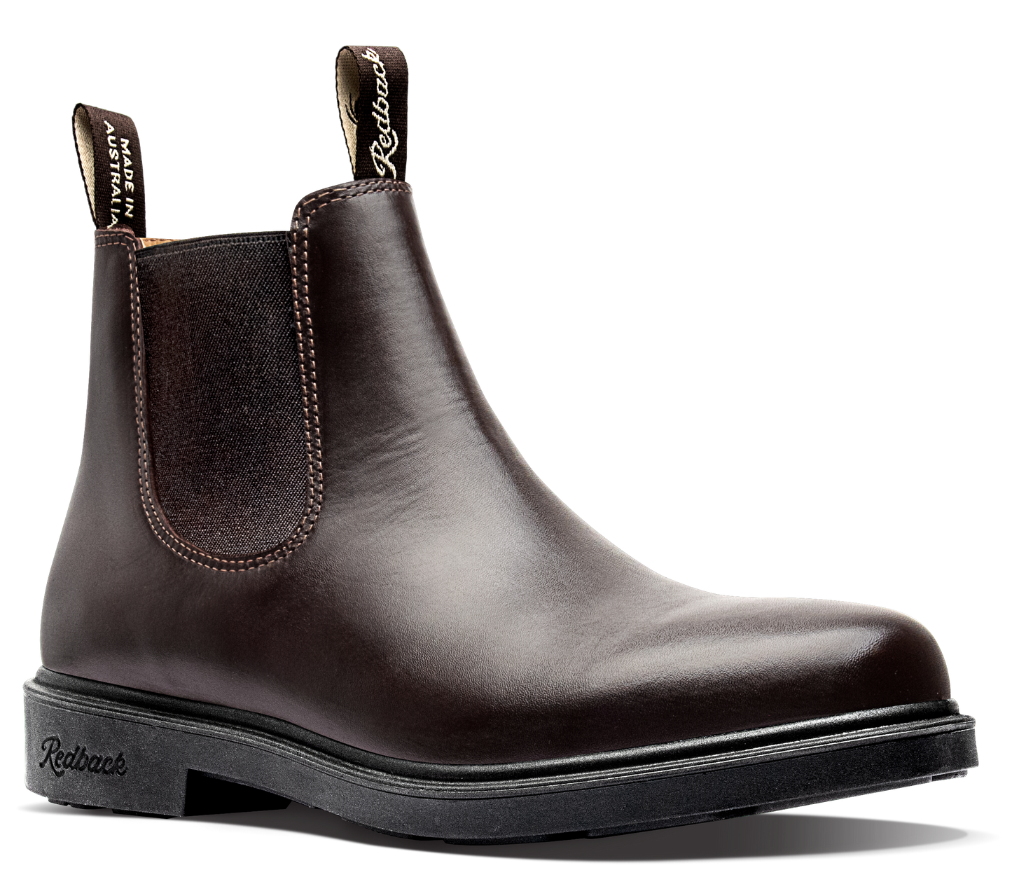 Redback Muster Leather Dress Boot RMMG Mahogany
