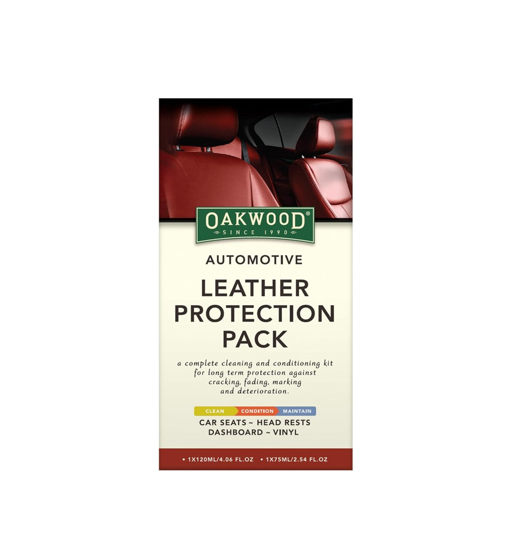 Oakwood Automotive Leather Care Protection Pack