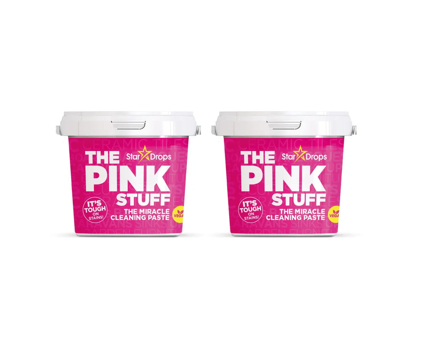 2 Pack The Pink Stuff Miracle Cleaning Paste 850g – Multi-Purpose Stain & Grime Cleaner