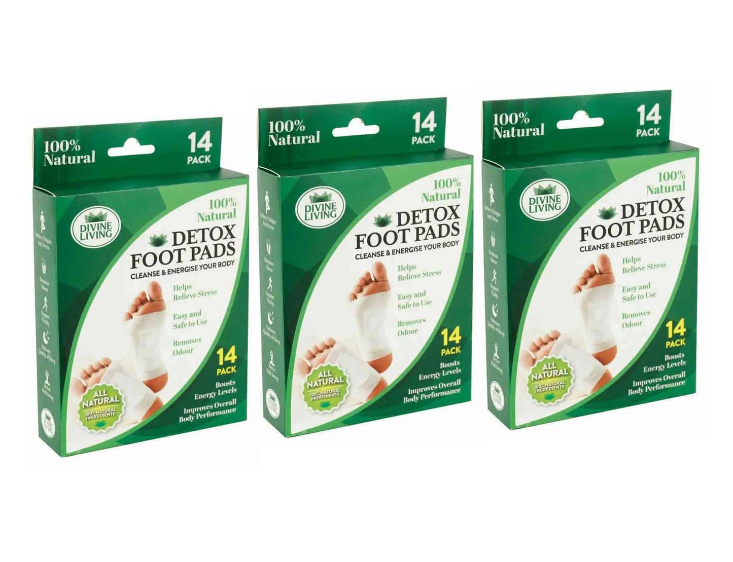 3 x Detox Foot Pad