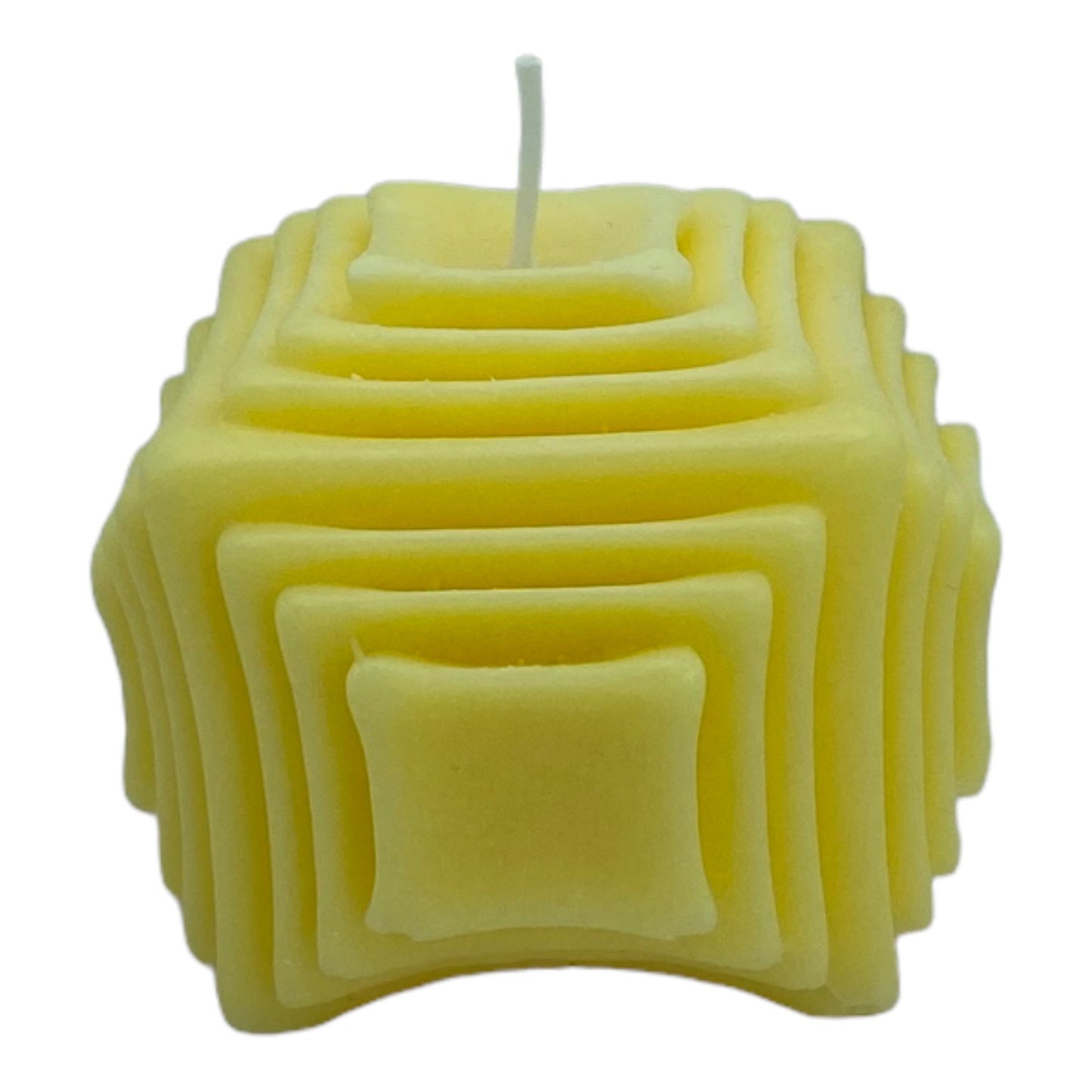 Coloured Cube Candle
