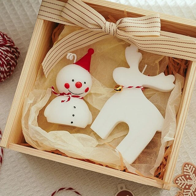 Reindeer candle