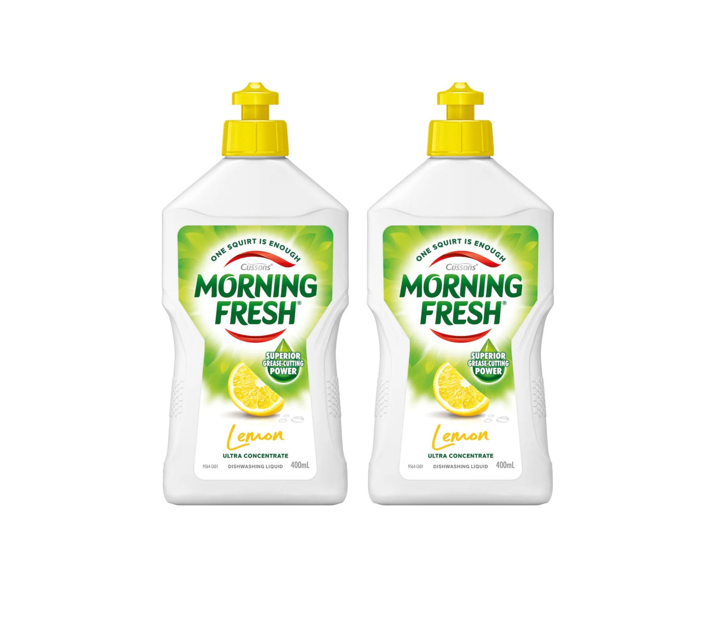 2 Pack Morning Fresh Dishwashing Liquid Lemon 400ml