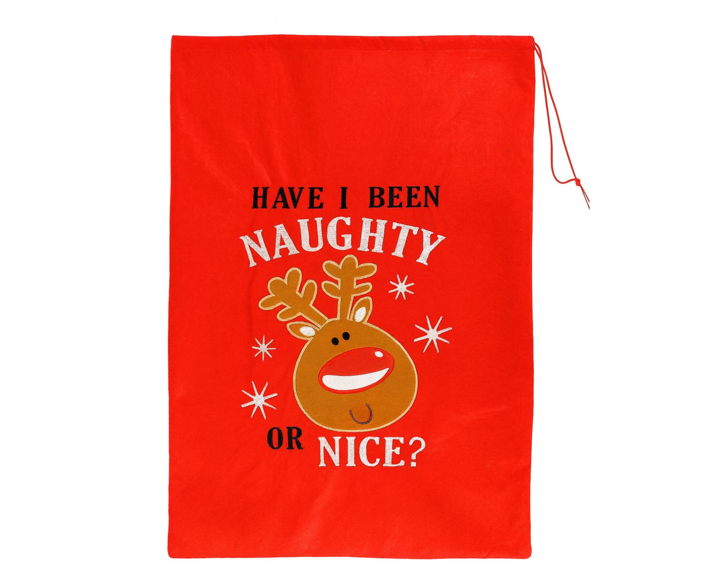 Santa Sack Have I been Naughty or Nice
