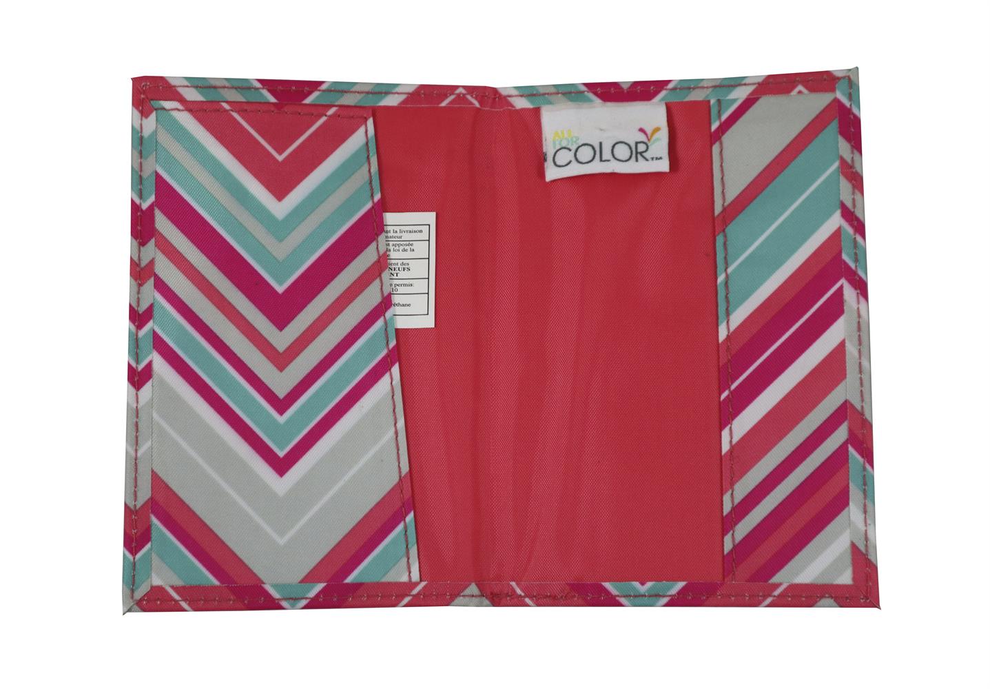 Sunset Chevron Passport Cover