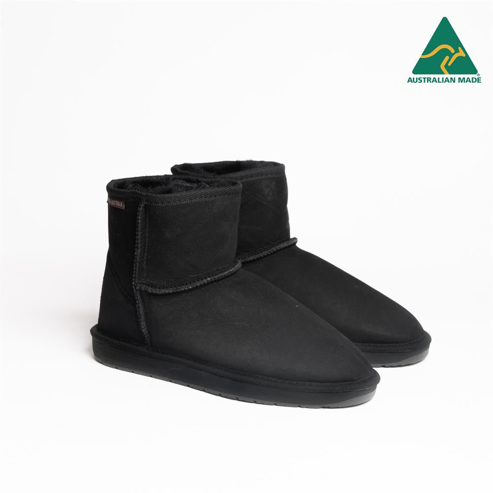 Original UGG Australia Australian Made Mini Classic Black Ugg Boots