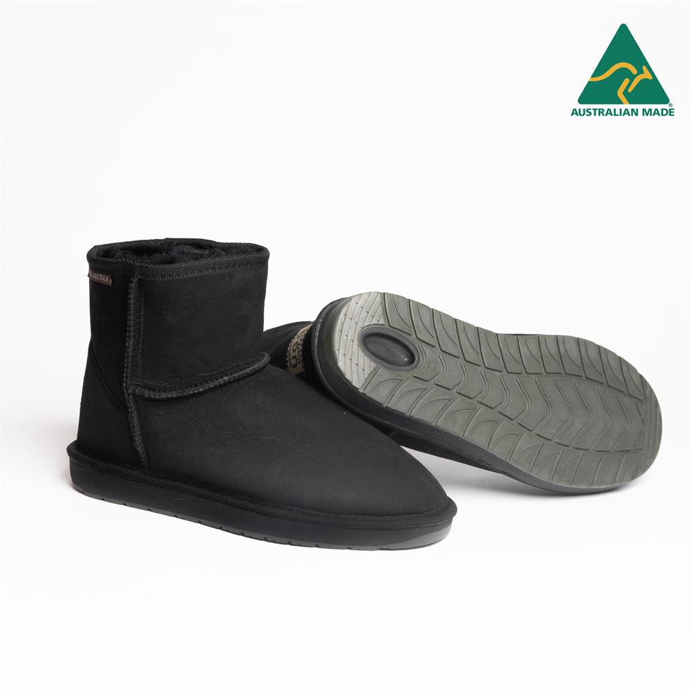 Original UGG Australia Australian Made Mini Classic Black Ugg Boots