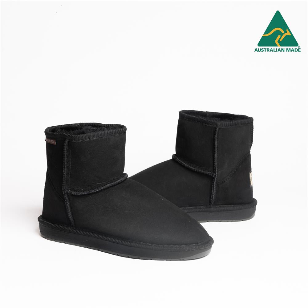 Original UGG Australia Australian Made Mini Classic Black Ugg Boots