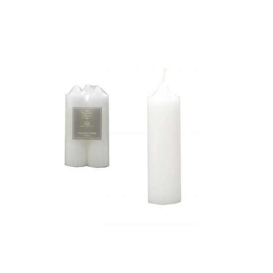 White Taper Candles 3 Pack