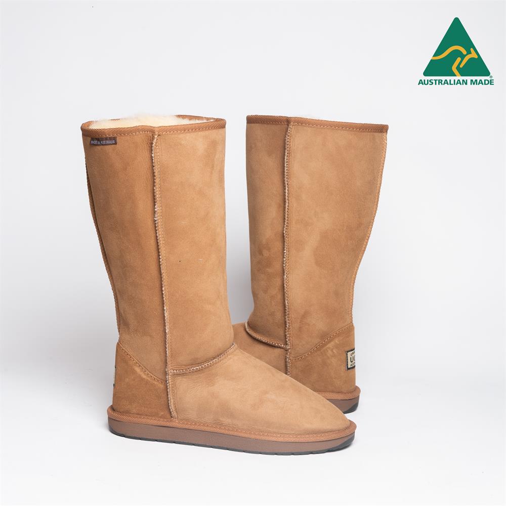 Original UGG Australia Australian Made Long Classic Chestnut Ugg Boots