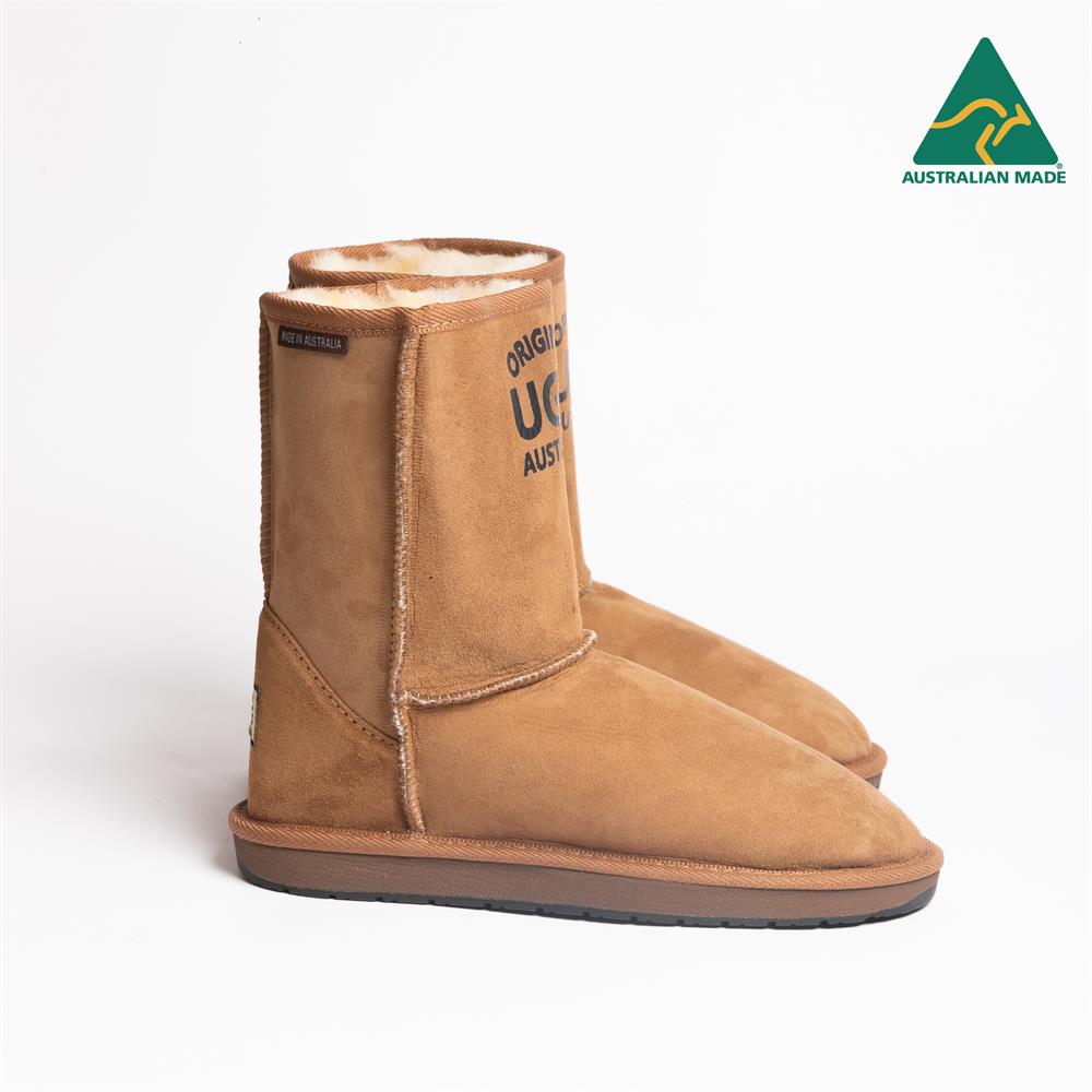 Original UGG Australia Australian Made Short Classic Chestnut Print Ugg Boots