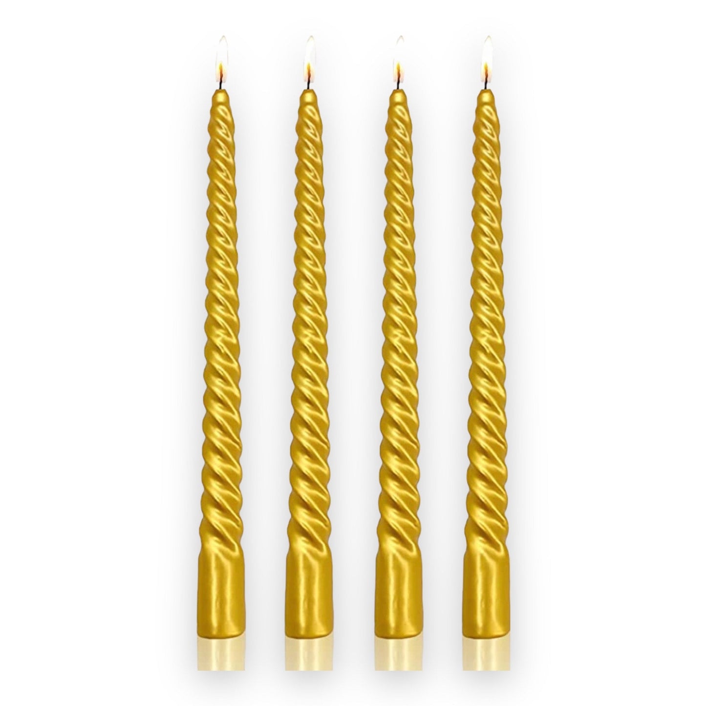 Gold Twisted Candle