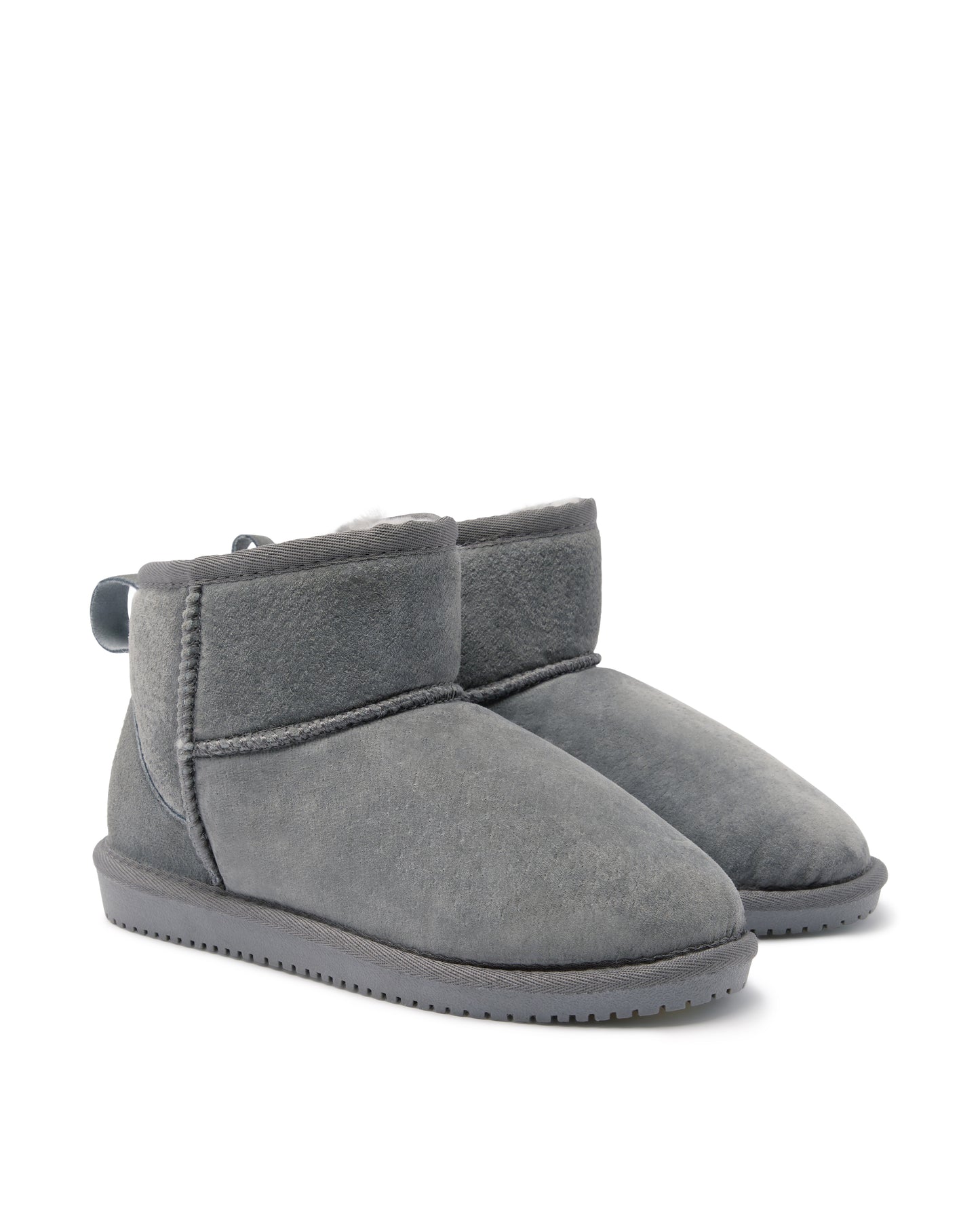 Original UGG Australia Grey Mini Plain UGG Boots