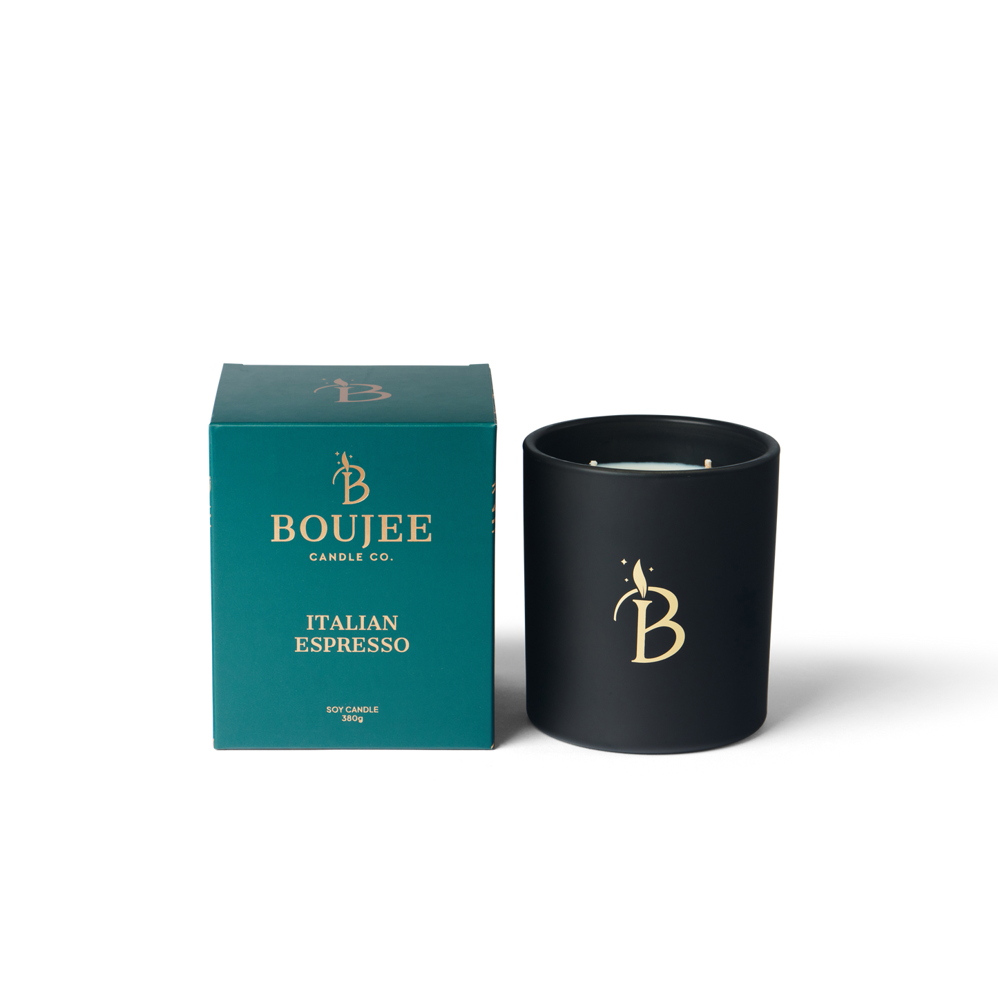 Boujee 100% Soy Wax Italian Espresso 380g