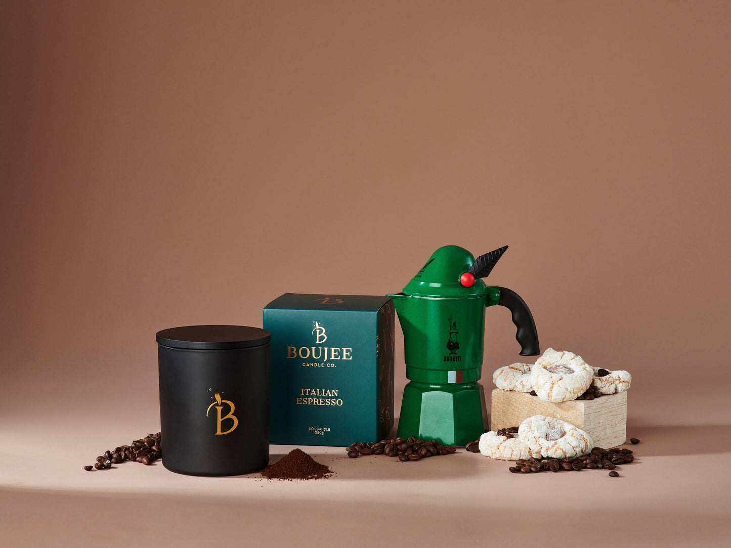 Boujee 100% Soy Wax Italian Espresso 380g