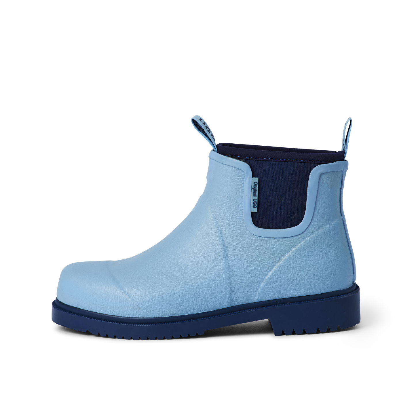 Pettie Gumboot Light Blue & Navy