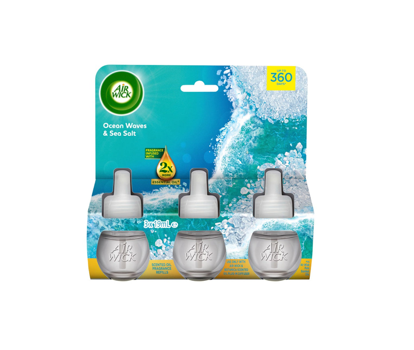Air Wick Ocean Waves & Sea Salt Plug-In Triple Refill