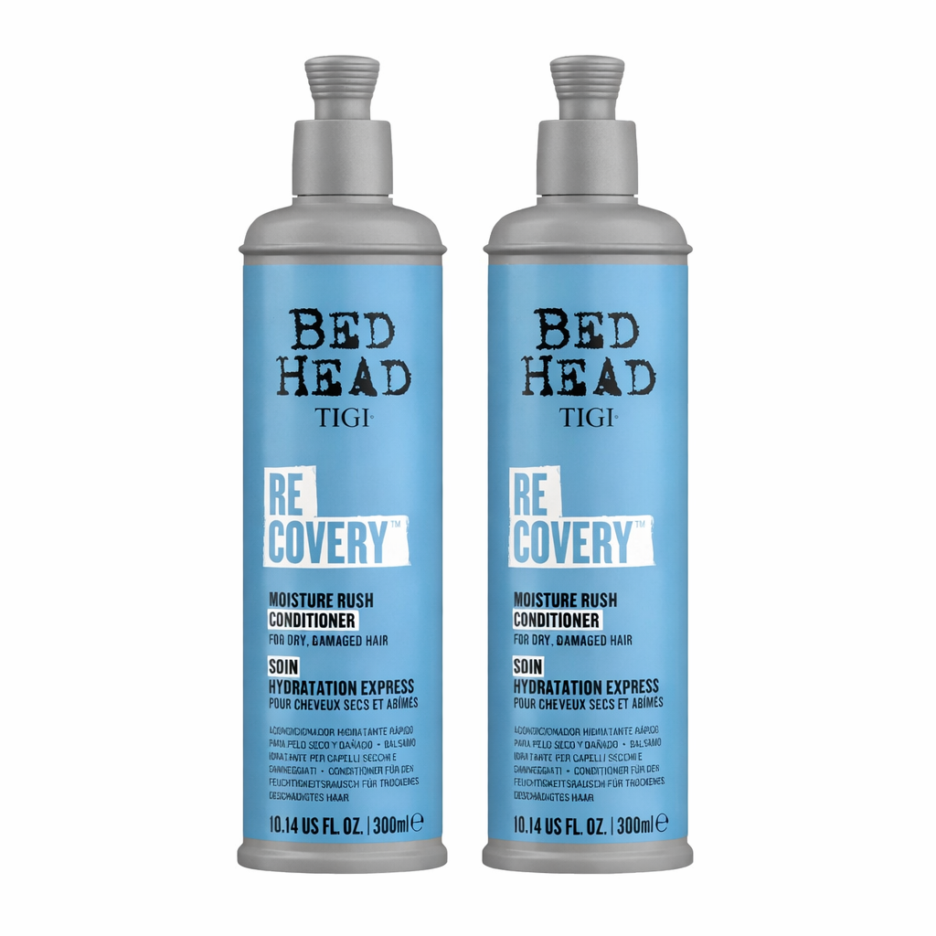 Tigi Bed Head Moisture Rush Recovery Conditioner 300ml x 2 Pack (Total 600ml)