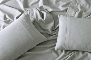 Micro Flannel Duvet and Sheet Set Combo Silver Double