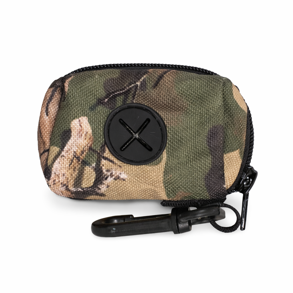 Camo Pritn Dog Waste Bags & Dispenser - 6cm x 10cm