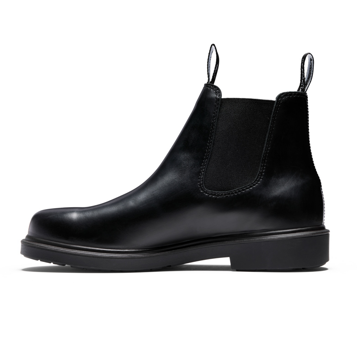 Redback Muster Leather Dress Boot RMBG Black