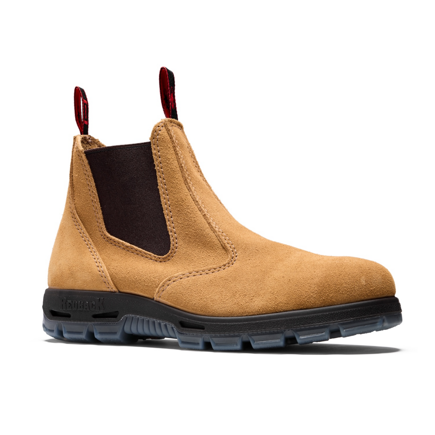 Redback Boot Bobcat UBBA Soft Toe Banana Suede
