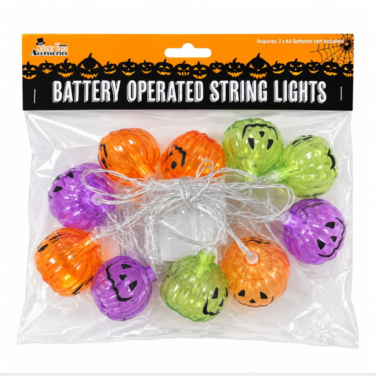 Halloween Multi-Coloured Battery String Lights