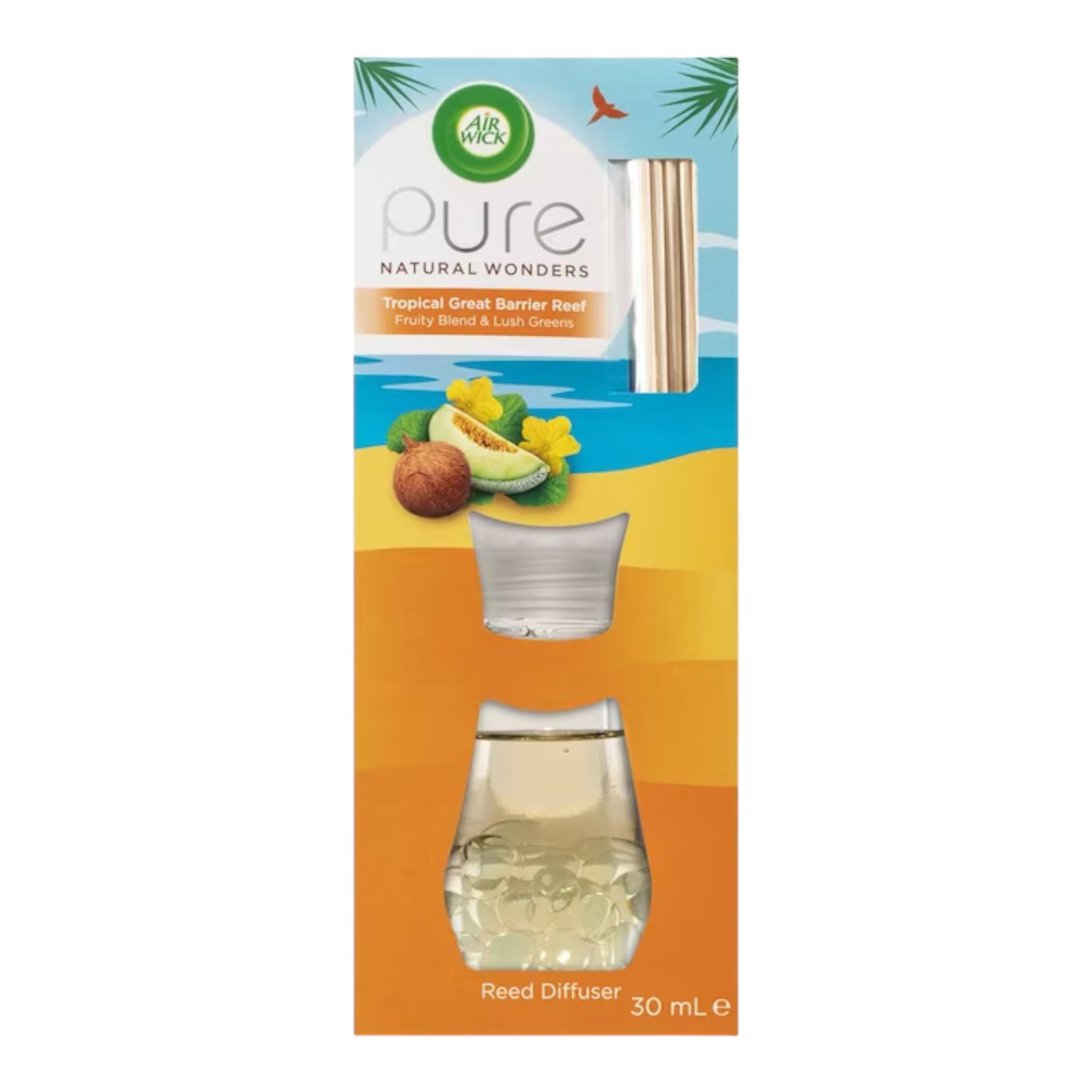 Airwick Pure Reed Diffuser Tropical Great Barrier Reef 30ml – Brands ...