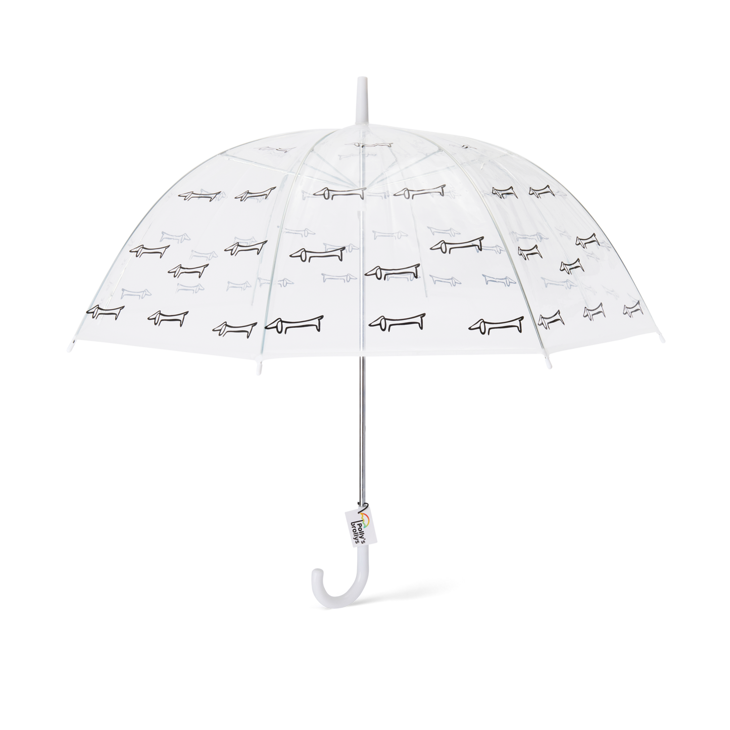 Dachshund Clear Umbrella