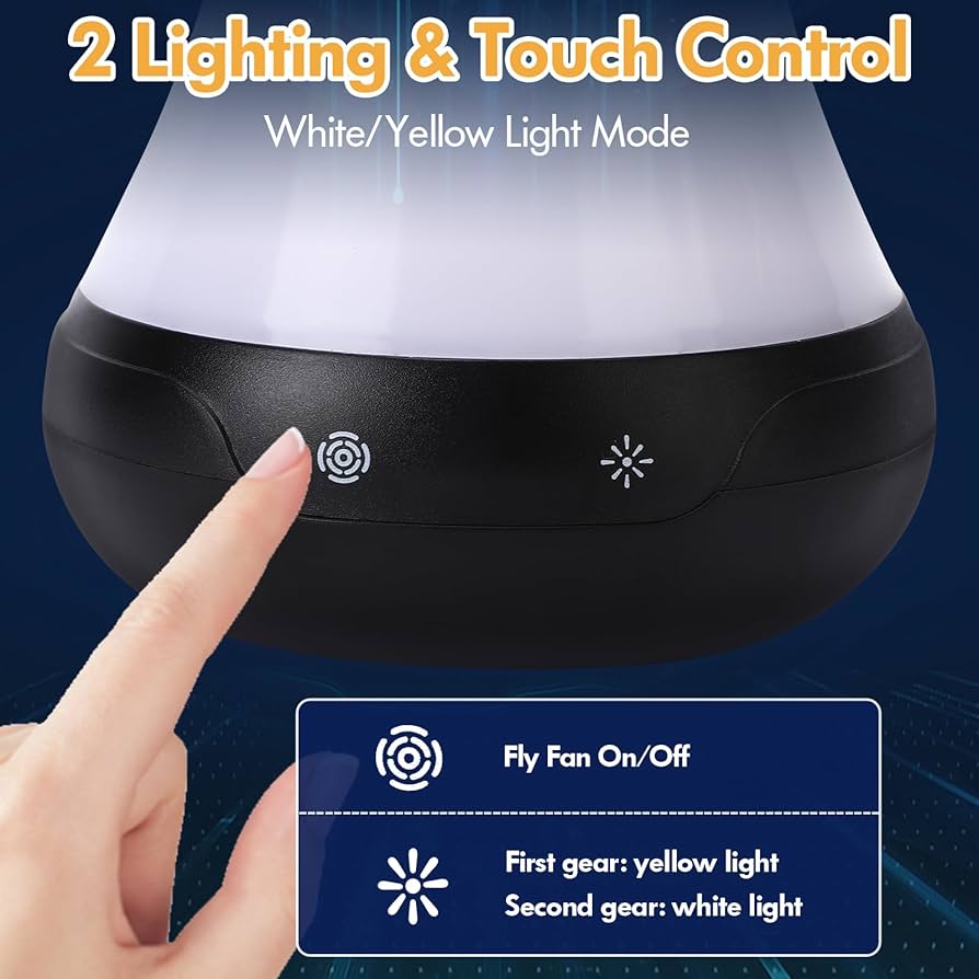 Light Up Repelling Fan