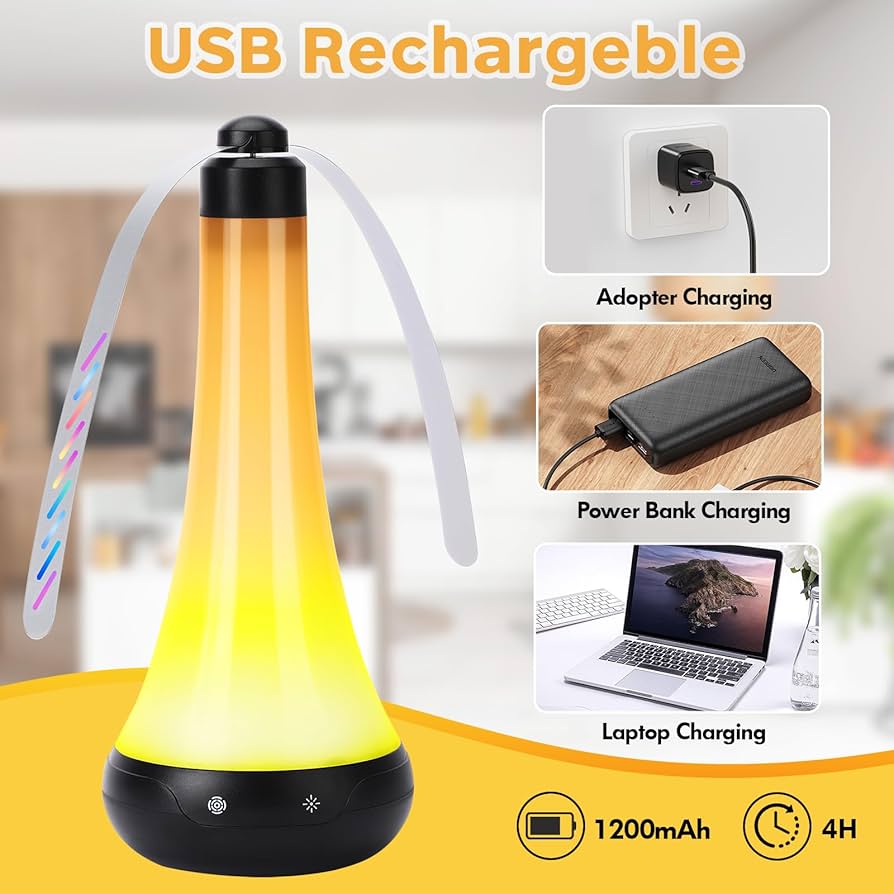 Light Up Repelling Fan