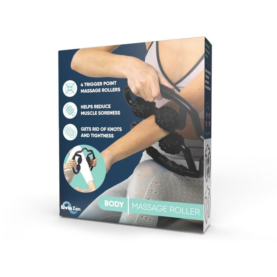 Livin Zen Trigger Point Limb/Arm/Legs/Lower Body Flexible Self Massage Roller