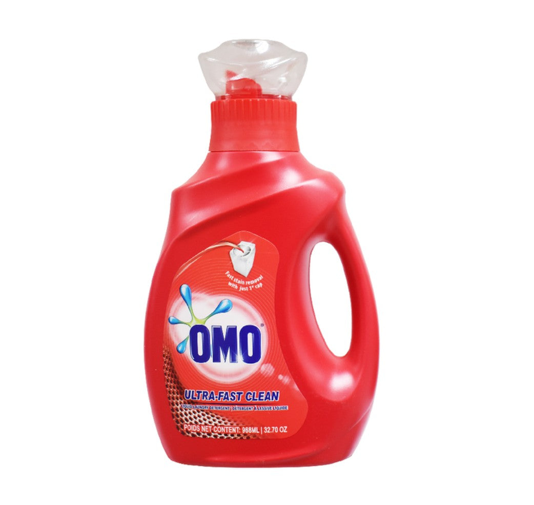 OMO Laundry Liquid Ultra Fast Clean 968mL