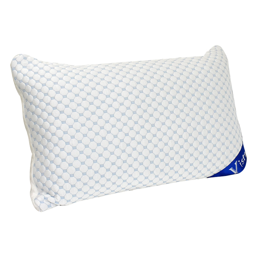Vistara 2 in 1 Queen Size 76x50cm Adjustable Hypoallergenic Luxury Pillow White