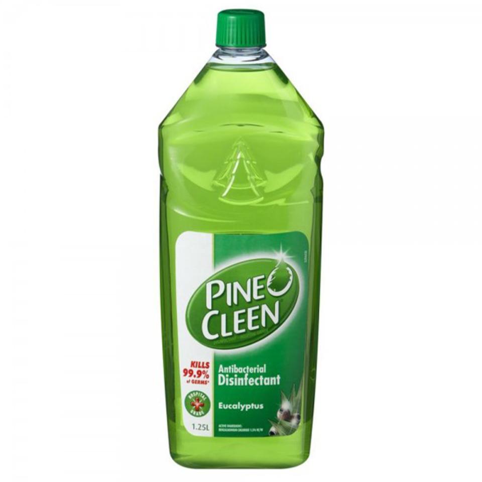 4 Pack Pine O Cleen Disinfectant Eucalyptus 1.25l