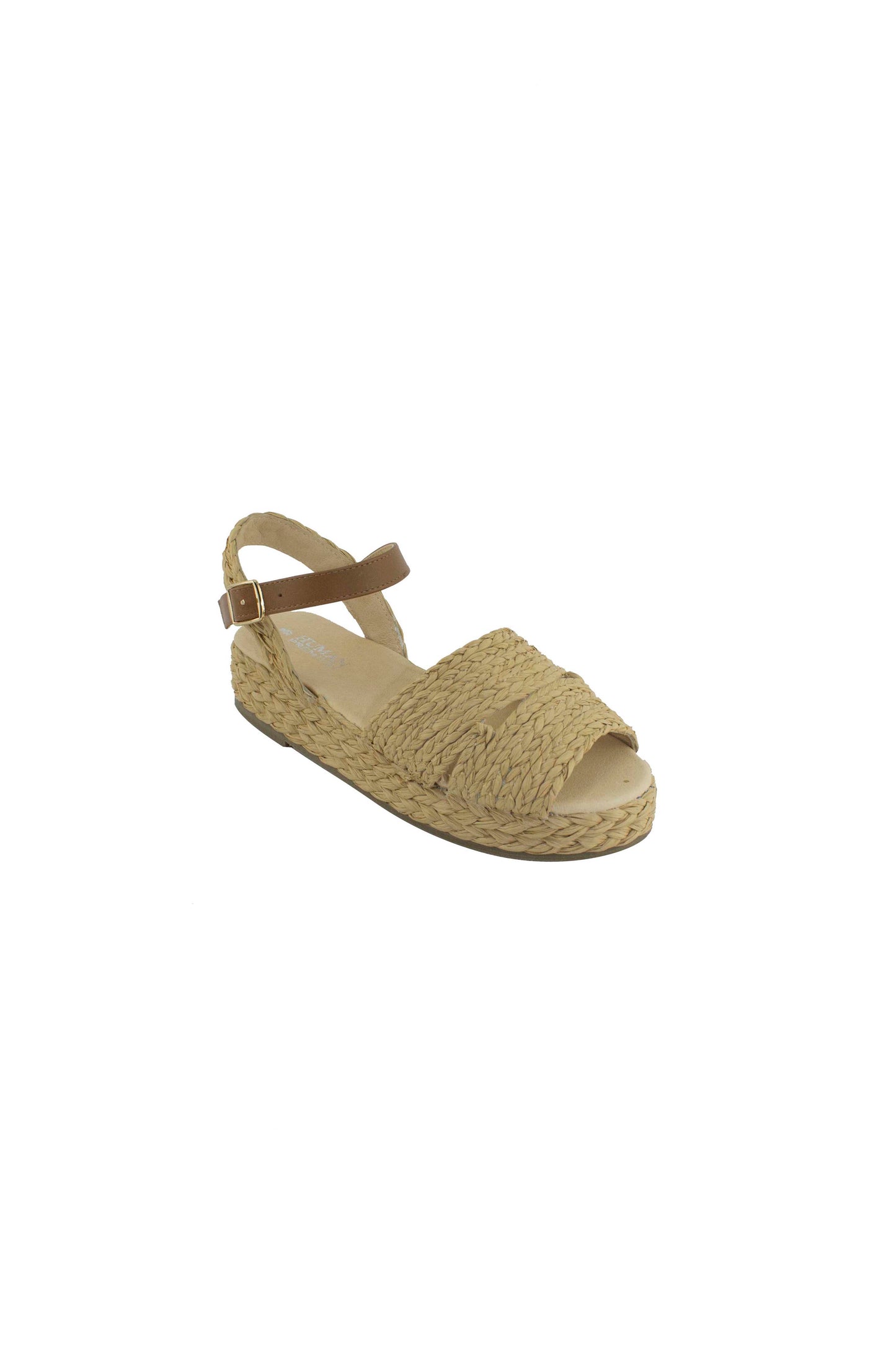 Raleigh Raffia Sandal Tan