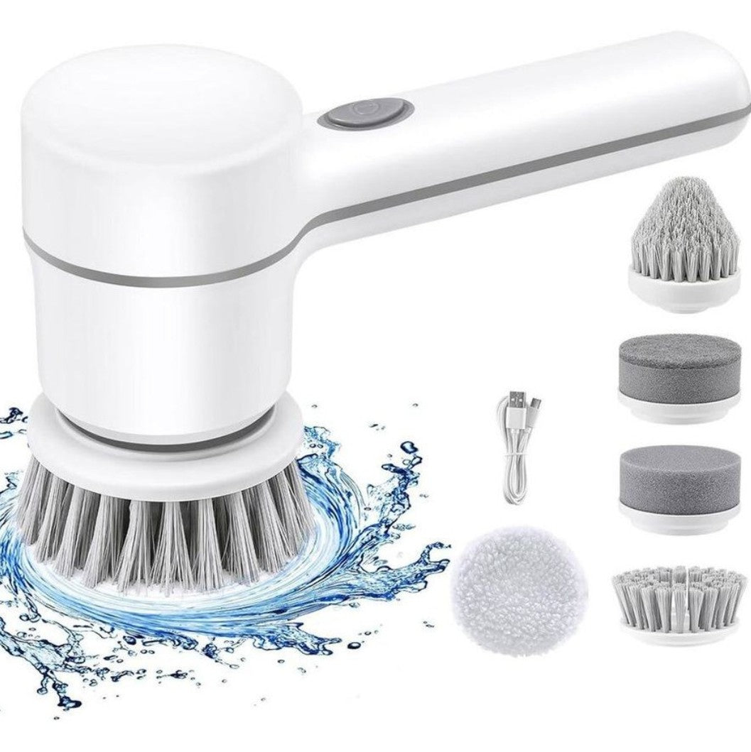 Vistara Scrubee 5 in 1 Cordless Rechargeable Kitchen/Bathroom Cleaner Brush