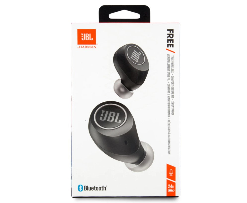 JBL Free X True Wireless Bluetooth In-Ear Headphones - Black